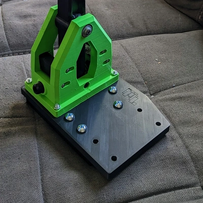 gt omega pozzetto sim corsa rig adattatore forma spillo piatto 3d print model - Mito3D