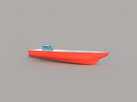 iate navio canoa barco 3d modelo alfinete 3d print model - Mito3D