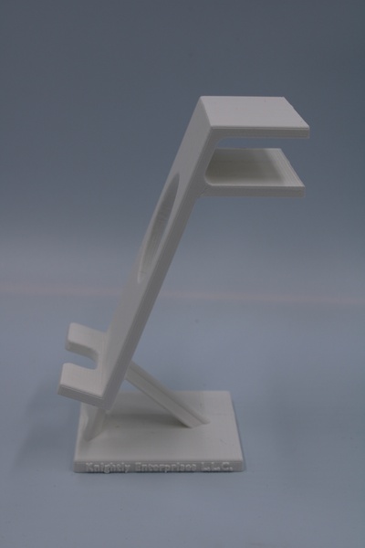 phone stand table or shelf pinshape holder 3d print model - Mito3D