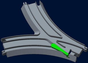 thomas train - split curve pinshape 3d-design 3d print model - Mito3D