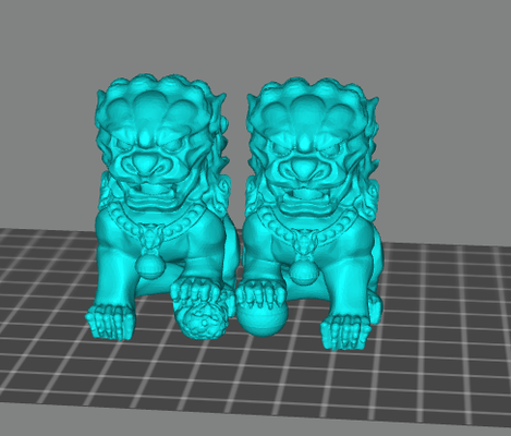 lion sculpture pinshape animal 3d print model - Mito3D