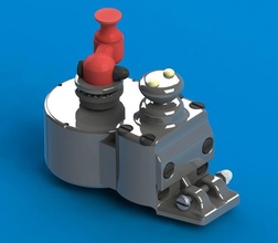 dynamo Licht Schwerkraft Ketten Antrieb Handkurbel pinshape 3d design 3d print model - Mito3D