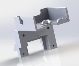 mini extrudeuse plate forme pinshape Conception 3d 3d print model - Mito3D