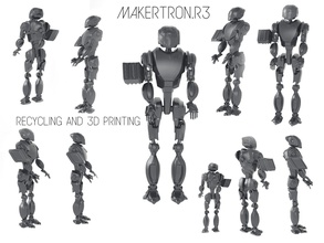 makertronr3 maker 3d pinshape makertron design concours 3d print model - Mito3D
