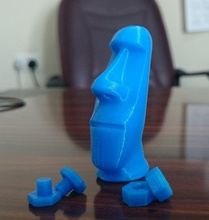 estátua moai pinshape 3d design 3d print model - Mito3D