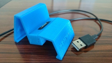sony xperia charging dock pinshape 3d-design 3d print model - Mito3D