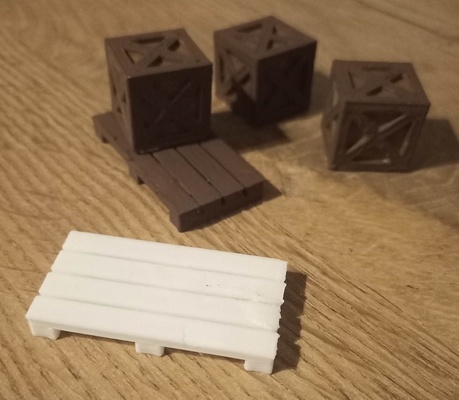 pallet - supportless pinshape 3d print model - Mito3D