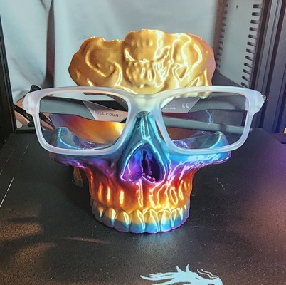 schädel brille halter unterstützung keltisch pinshape 3d print model - Mito3D