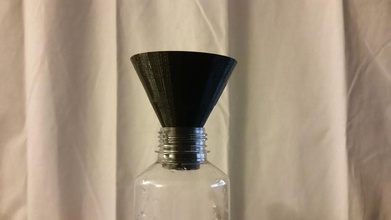 bottiglia imbuto pinshape disegno 3d 3d print model - Mito3D