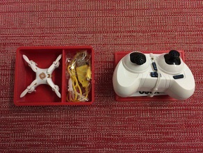 storage box cheerson cx-10a remote control pinshape makertron-design-contest toy quadcopter quad cover drone banggood cx-10 3d print model - Mito3D