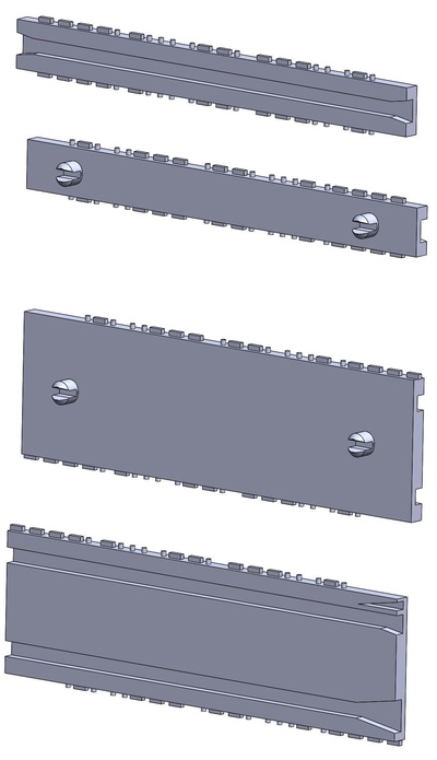 imsai carte guides forme d'épingle 3d print model - Mito3D