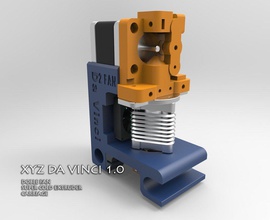 xyz vinci double ventilateur transport pinshape Conception 3d 3d print model - Mito3D