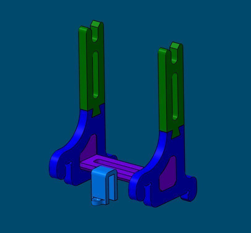 biriktirme desteği mega prusa pinshape 3d tasarım 3D print model - Mito3D