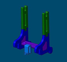 support bobine mega prusa pinshape Conception 3d 3d print model - Mito3D