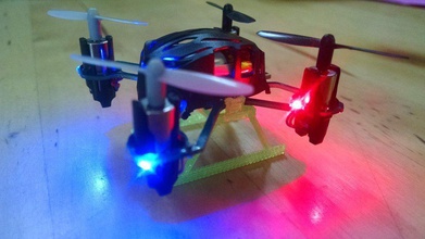 quadcopter landing skids estes synchro proto hubsan q4 pinshape 3d-design 3d print model - Mito3D