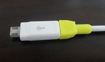 android câble charge protecteur pinshape Conception 3d 3d print model - Mito3D