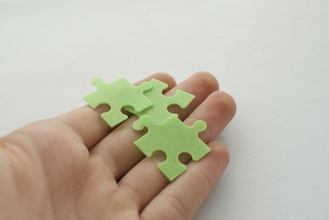 puzzle pinshape Conception 3d 3d print model - Mito3D