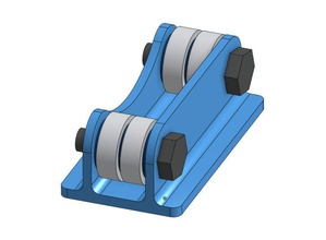 ultimate spool holder double bearing pinshape 3d-design 3d print model - Mito3D