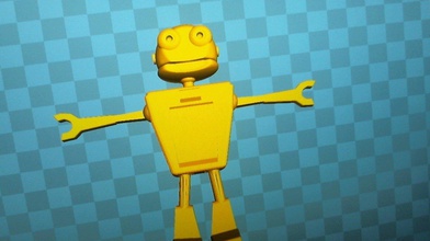 robotito pinshape robot 3d print model - Mito3D