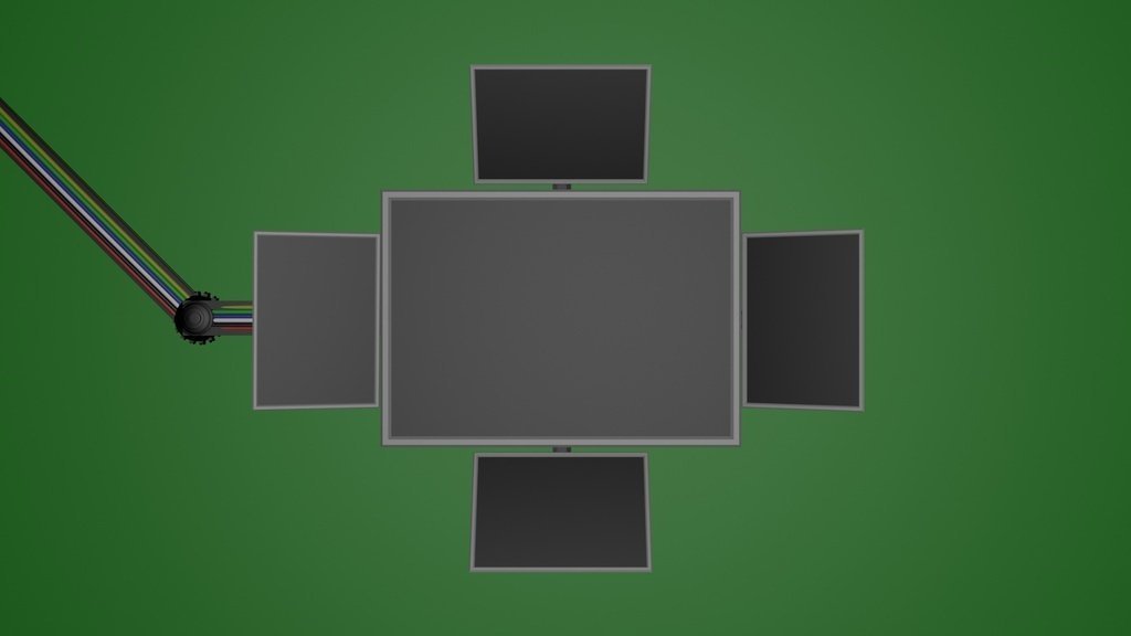 drop screen footage green pinshape 3d-design 3D print model - Mito3D