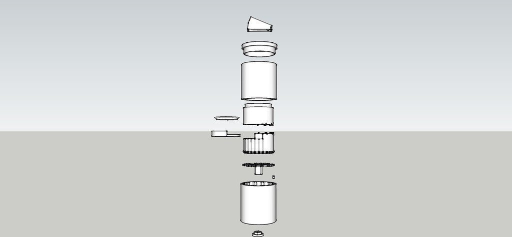 water filtration project pinshape 3d-design 3D print model - Mito3D
