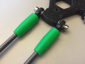 carbon fiber rod adapter pinshape 3d-design 3d print model - Mito3D