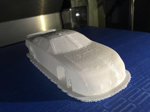 nascar stile auto corsa pinshape disegno 3d 3d print model - Mito3D