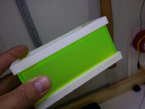 semplice casella costruzione pinshape madesolid filamento giveaway laser acrilico box 3d print model - Mito3D