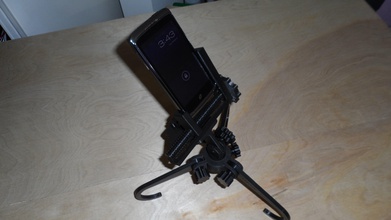 multi tripod cameras tools phones pinshape madesolid-filament-giveaway phone-mount mount camrea 3d print model - Mito3D