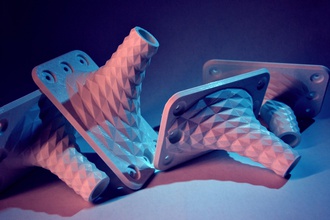 tabela feixe pinshape madesolid filamento giveaway textura futurista móveis diy suporte jantar 3d print model - Mito3D