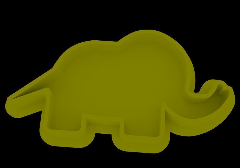 elefante cortador galletas pinshape vida silvestre naturaleza italia cocina casa diseño cookies Impresión 3d 3D print model - Mito3D