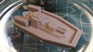 hücumbot mkıı narwhal pinshape minyatür tekneler oyuncaklar oyuncak tekne 3d print model - Mito3D