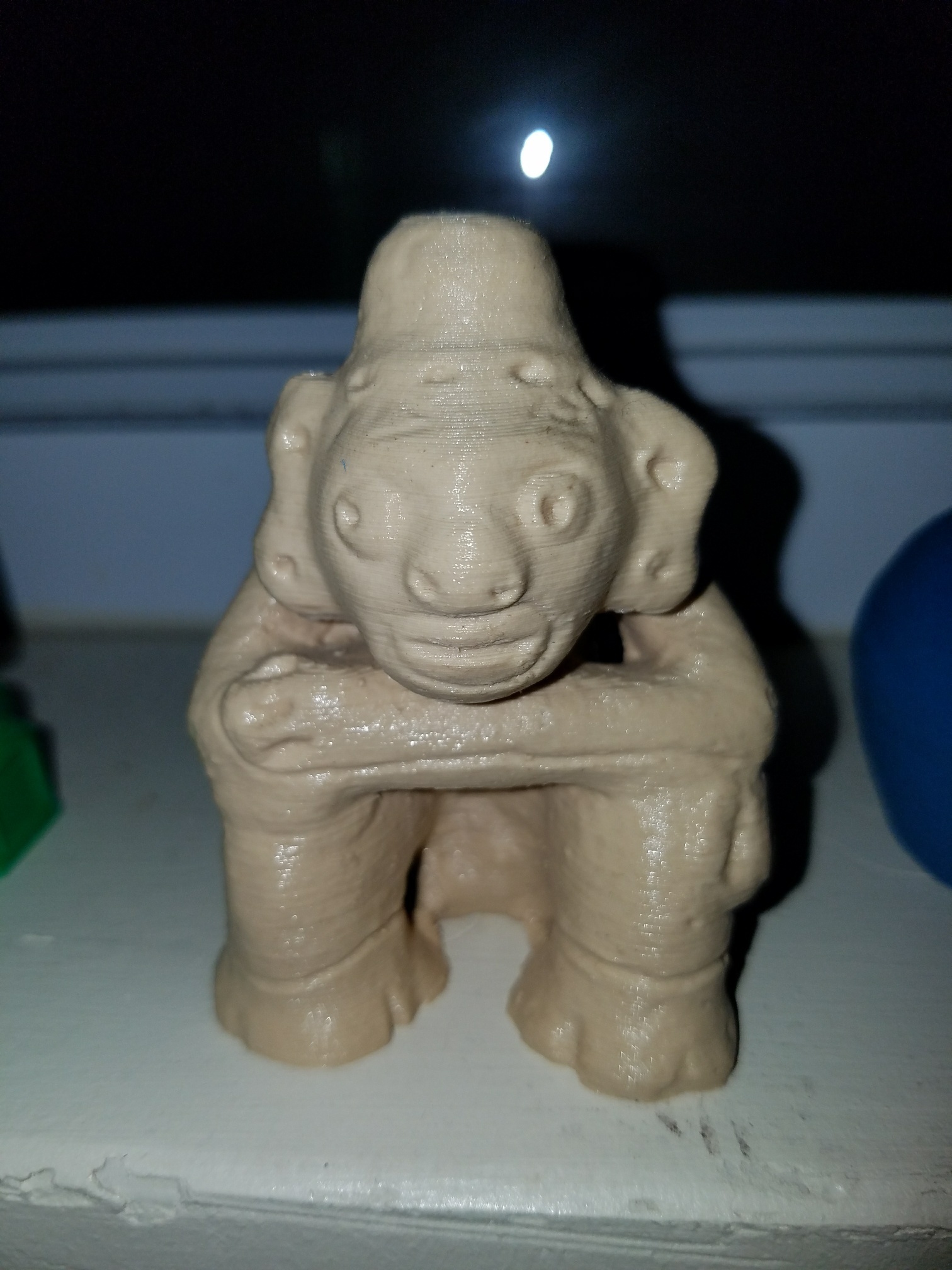 cacique taíno marocael república dominicana pinshape pre colombiano arawak nativo américa taino 3D print model - Mito3D