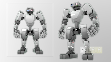 makertron prinpla kit2 pinshape figures pictart design concours 3d print model - Mito3D