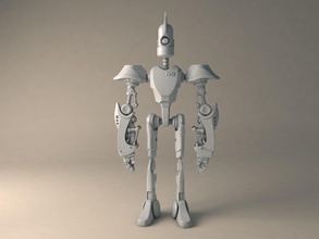 engins pinshape makertron design concours concept sculpter modélisation geek nerd myart stylisé dessin animé fantaisie sci gratuite robot 3d print model - Mito3D