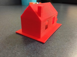 house pinshape 3d print model - Mito3D