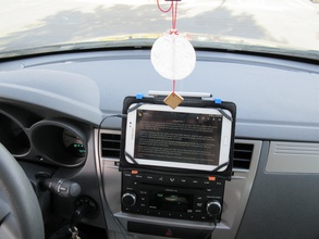 universal Handy tablet clip pinshape stand iphone gadgets Telefon automobile Auto 3d print model - Mito3D