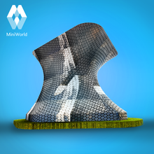 museo soumaya pinshape postmodern modern dali rodin mexican city mexico gehry architecture museum 3d print model - Mito3D