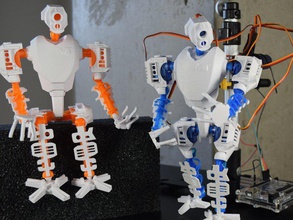 mt 20 animierte hybrid Roboter pinshape Kreaturen video Spiele makertron Elektronik arduino Robotik design contest 3d print model - Mito3D