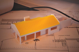casa modelo extensão pinshape planta arquitetura 3d print model - Mito3D