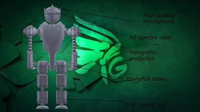 guerrier pinshape finder sauvetage combat guerre bataille makertron design concours 3d print model - Mito3D