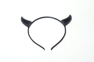 devil horns headband pinshape cosplay-design-contest cosplay party toys accessories fashion wear costume halloween horn 3d print model - Mito3D