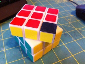 rubik's cube cap pinshape 3d-design 3d print model - Mito3D