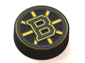 bruins boston logo palet hockey pinshape bostonbruins glace logo3d 3d print model - Mito3D