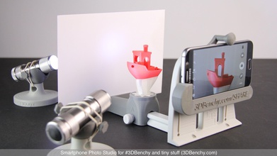 smartphone studio photo 3dbenchy minuscules choses pinshape support photostudio 3d print model - Mito3D