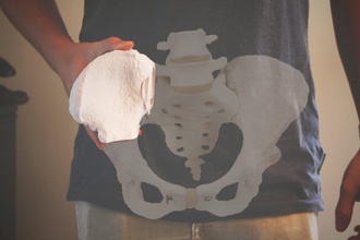 hip segmento osseo rm pinshape medico risonanza magnetica l'anatomia parti corpo ossa l'osso scheletro umana 3d print model - Mito3D