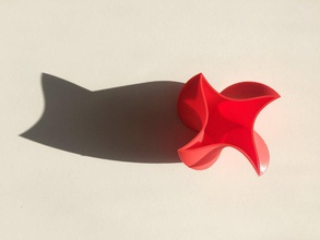 ninja star vase 1 pinshape 3d-design 3d print model - Mito3D