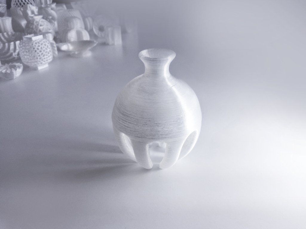 Hemisphäre vase 2 pinshape 3d design 3D print model - Mito3D