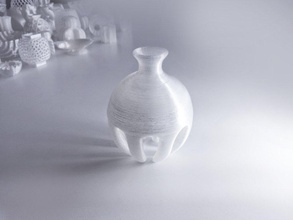 hemisphere vase 2 pinshape 3d-design 3d print model - Mito3D