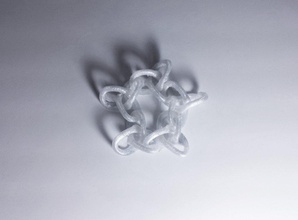 torus knot chain pinshape 3d-design 3d print model - Mito3D